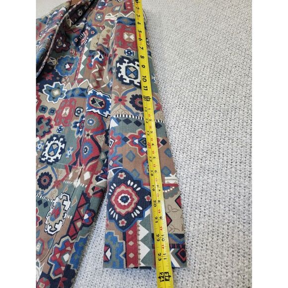 Womens Vintage Denim Jacket With Handmade Buffalo Nickel Button Size XL/2XL - Picture 4 of 9